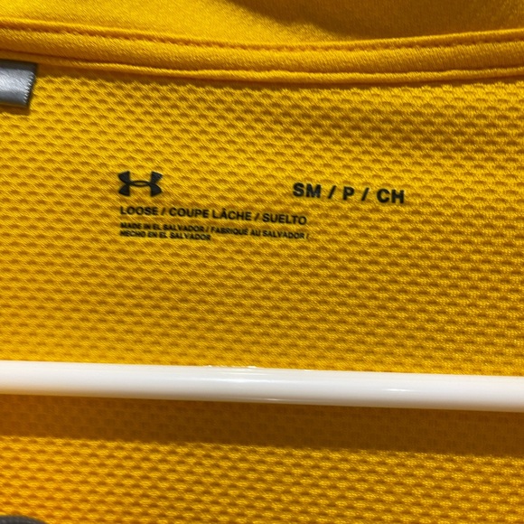 Under Armour UA Mens Long Sleeve Loose 1/4 Zip Pullover Small NDSU Bison 🦬 logo - Picture 3 of 7